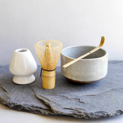 4 Piece MATCHA ESSENTIAL RITUAL BOX with Shiro Kan-Nyu Chawan