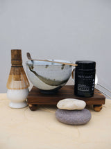 Matcha Ritual 6 piece Kit Gift Box - Blue Storm Aoi Arashi Bowl
