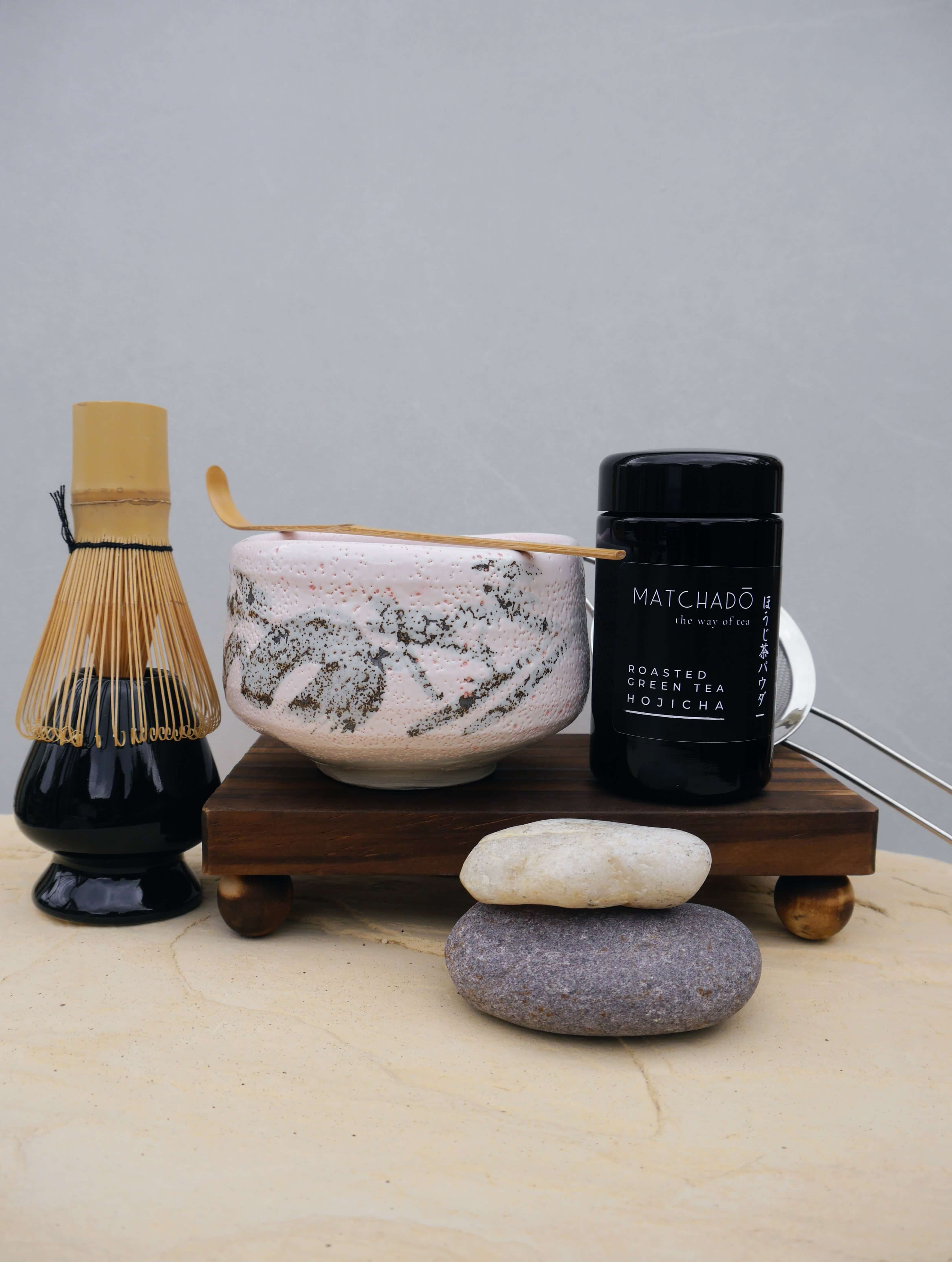 Matcha Ritual 6 piece Kit - Sakura Blossoms Matcha Bowl