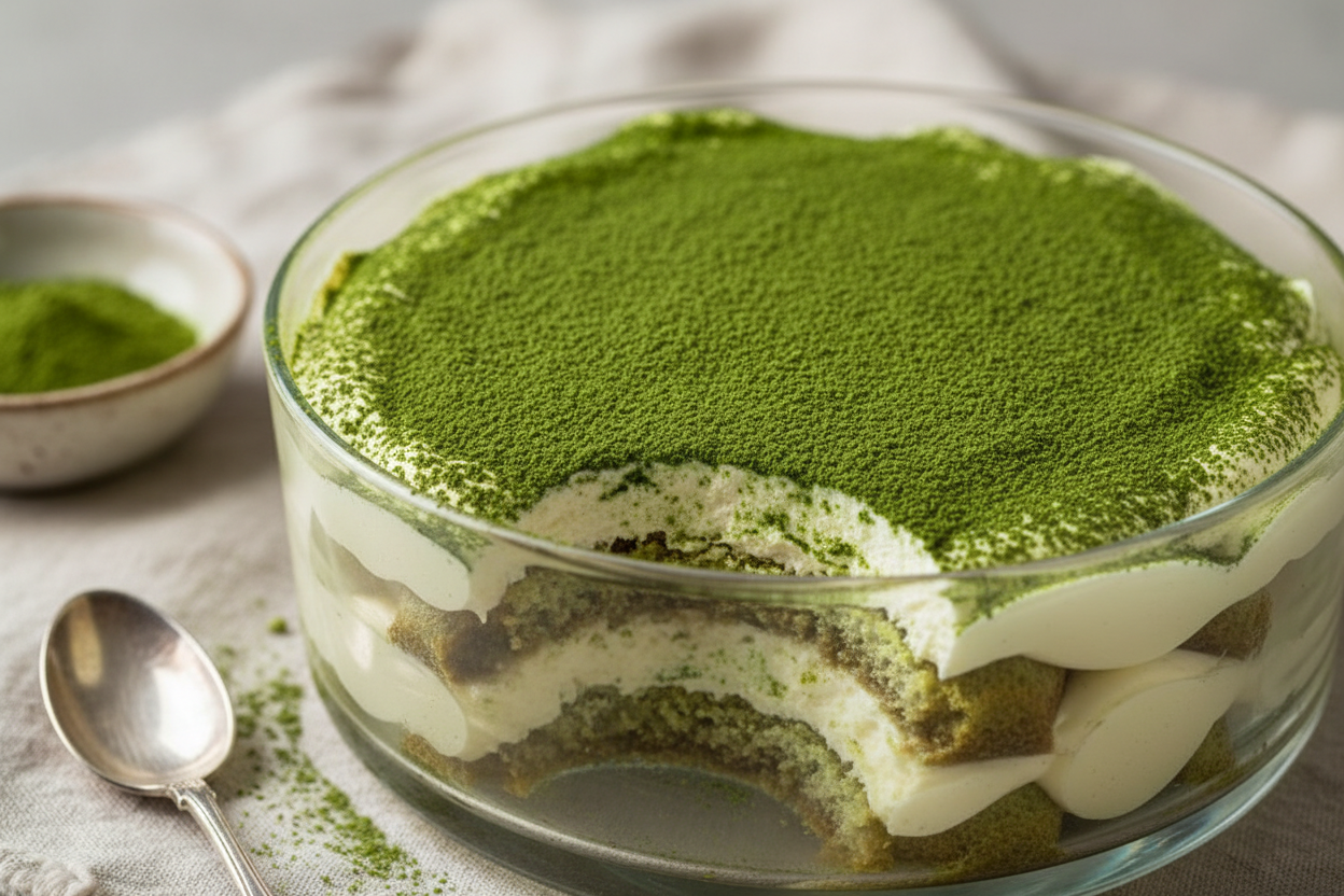 matcha tiramisu