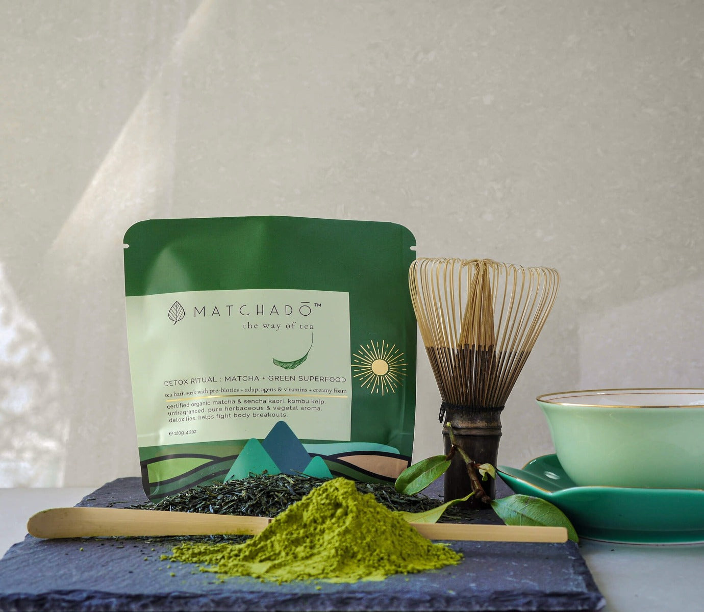 Matcha + Green Superfood Tea Bath Soak